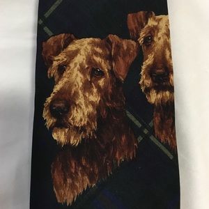 Polo by Ralph Lauren Dog Graphic Tie